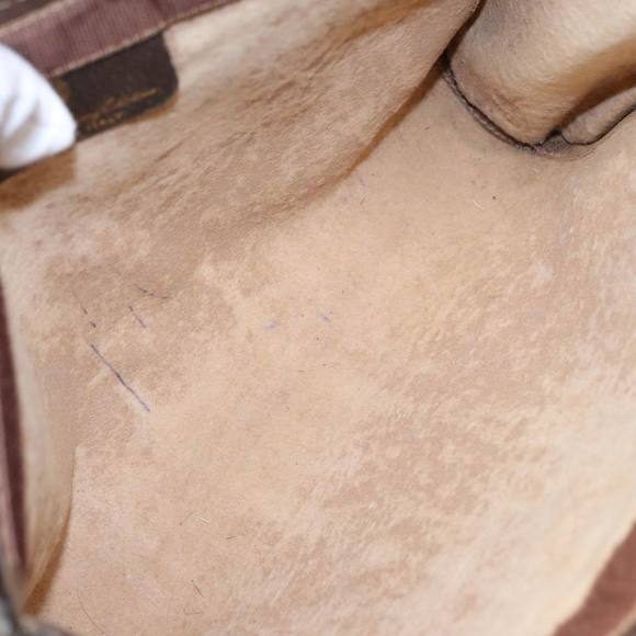 GUCCI GG Supreme Web Sherry Line Clutch Bag Beige Red Green 010 378 Auth ep5011 - Picture 10 of 16